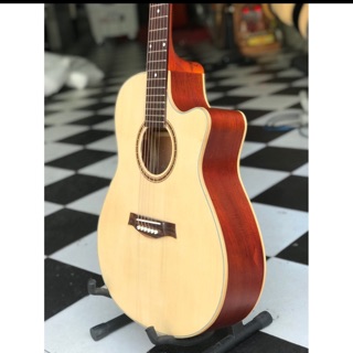 Guitar acoustic gỗ hồng đào