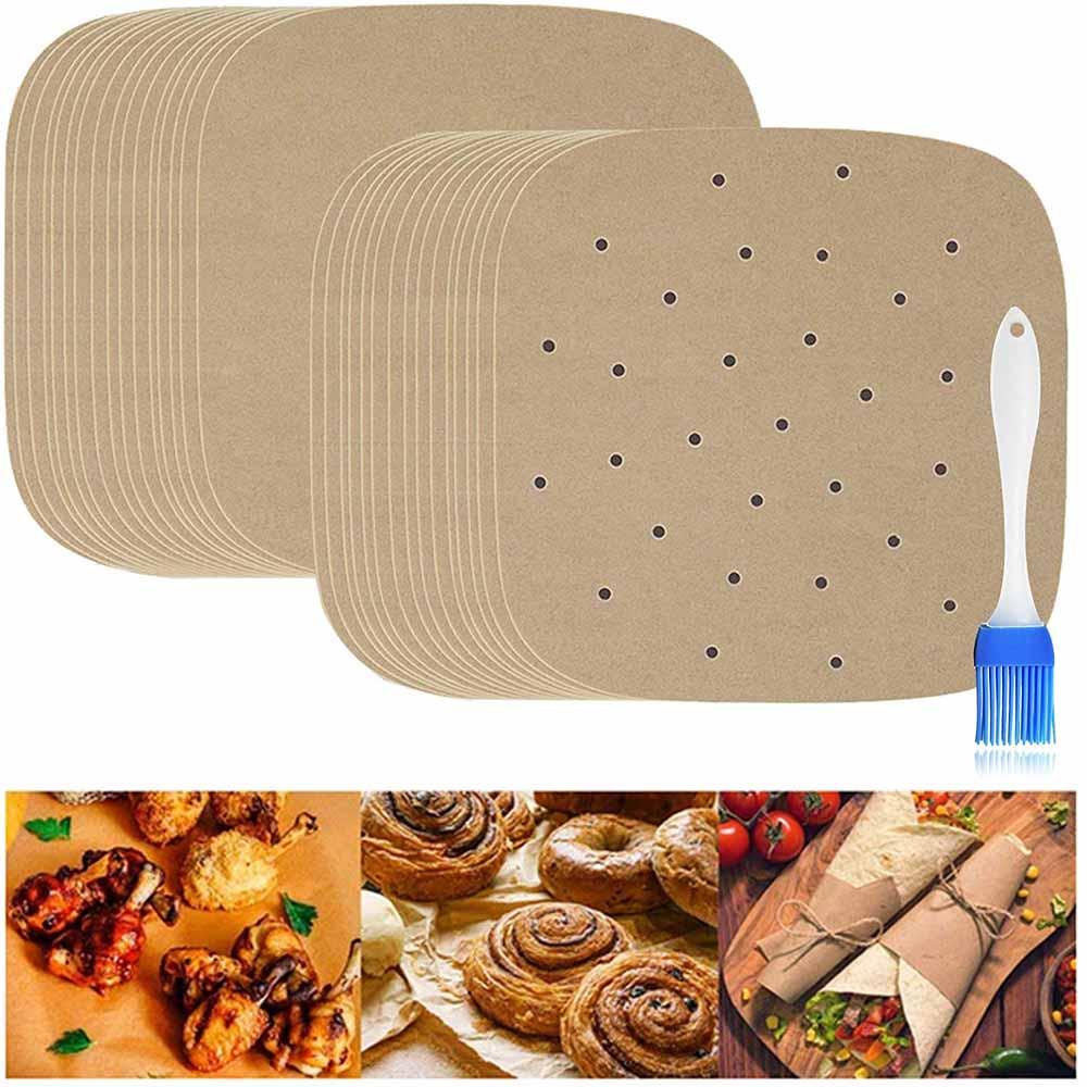 CONOPERY Set 100 Giấy Lót Nồi Hấp Bánh Bao