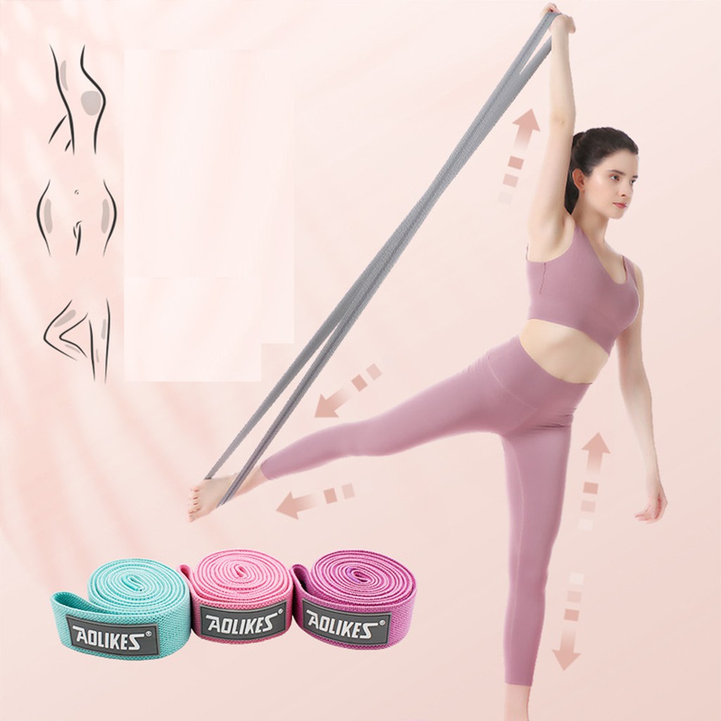 Dây kháng lực tập Gym, Yoga chính hãng Aolikes 3609 chống xoắn