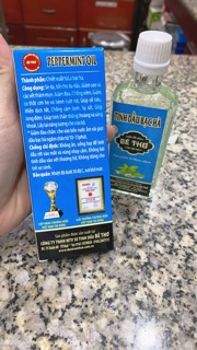 Tinh dầu bạc hà bé thơ 50ml