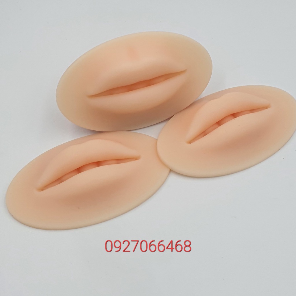 Môi silicone 3D, 5D dùng cho luyện tập phun xăm cực đỉnh
