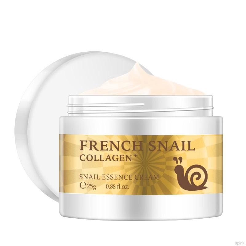 Snail Face Cream Hyaluronic Acid Moisturizing Anti Wrinkle Anti Aging Collagen Repairing Day Cream Skincare