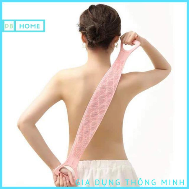 [Siêu HOT] Dây Tắm Chà Lưng Silicon 2 Mặt Đa Năng