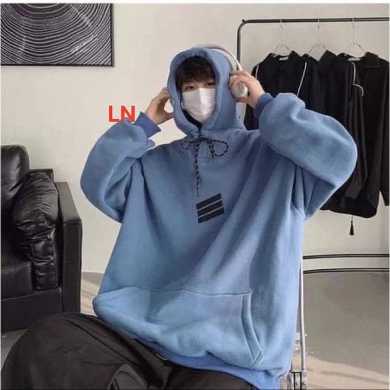 Áo hoodie ba vạch chéo LN11