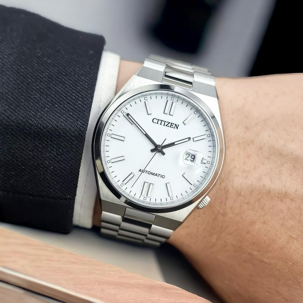 Đồng hồ  Nam Citizen NJ0150-81A Máy Cơ  dây thép cao cấp Kính sapphire Bảo hành 2 năm Hyma watch