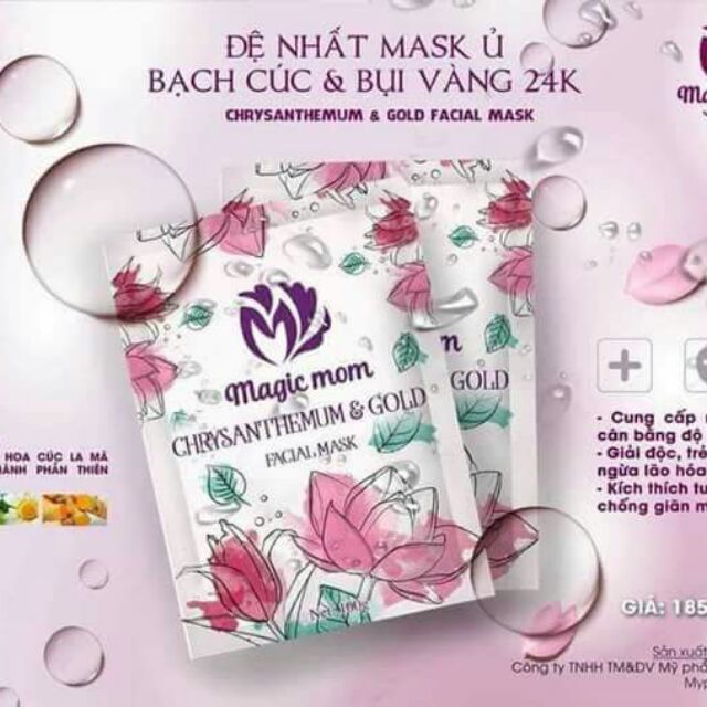 SiÊU PHẨM MẶT NẠ BACH CÚC MAGIC SKIN
Dành cho da cực khô. Và muốn trắng luôn và ngay đây ạ.
👉 Cấp ẩm cho da 1 cách tốt