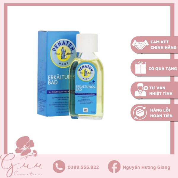 Tinh dầu chống cảm lạnh Penaten 125ml Đức - Guu