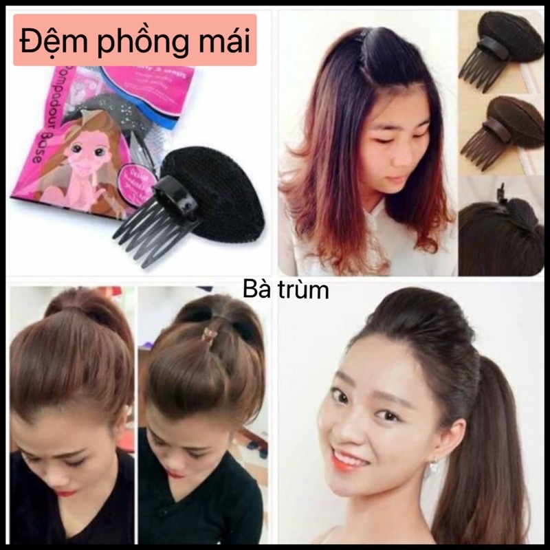 Phồng mái , đệm phồng tóc xinh