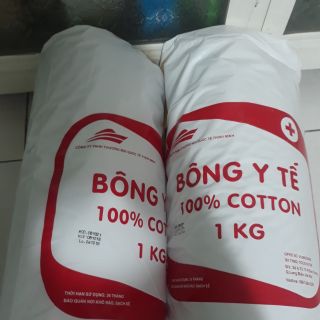 Bông y tế 1kg chăm sóc cơ thể bé
