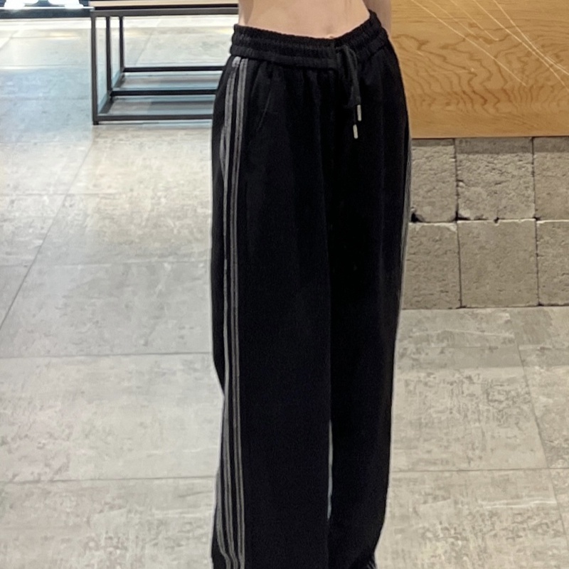 SUXI Quần ống rộng Màu Sắc Đơn Giản Thời Trang Mùa Hè