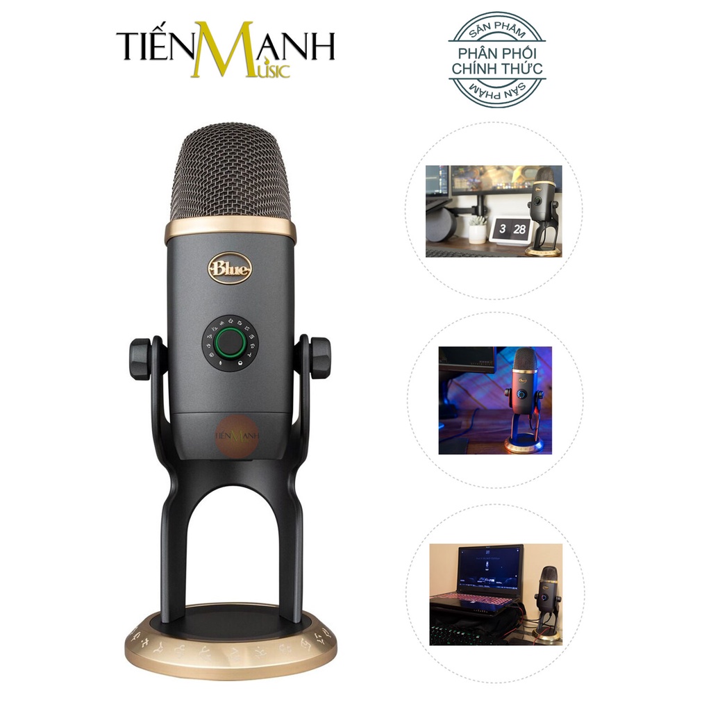 [Chính Hãng] Micro Blue Yeti X World of Warcraft Edition USB Condenser - Mic Thu Âm Podcast, Livestream, ASMR Microphone