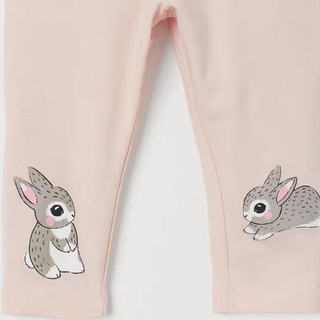 Quần legging bé gái Malwee gấu thỏ