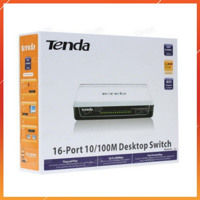 Bộ chia mạng - Switch (Hub) 10/100Mbps: 5, 8, 16 port [Tenda, TPLINK, TOTOLINK: chính hãng]