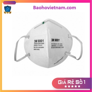 Khẩu trang giấy 3M N95 9001 chống bụi, virus
