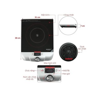 bếp hồng ngoại sakany công nghệ hàn quốc