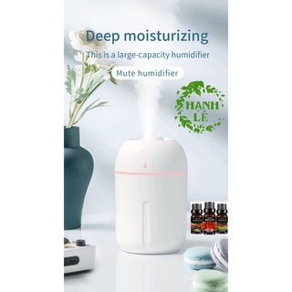 Máy phun tinh dầu 330ml tặng tinh dầu
