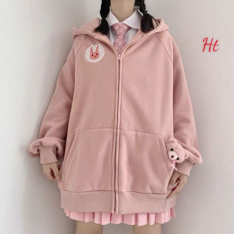 ÁO KHOÁC NỈ COTTON in LOGO THÚ | BigBuy360 - bigbuy360.vn