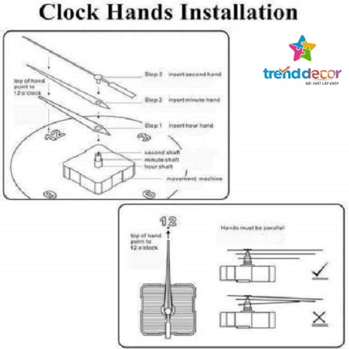 Đồng hồ treo tường gỗ, 20 Mẫu Đồng hồ treo tường decor trang trí thiết kế theo yêu cầu