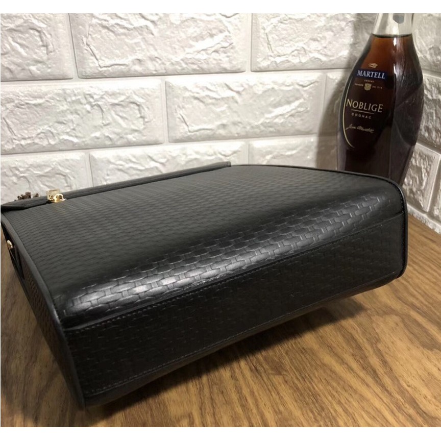 Cặp da Công sở khóa số cao cấp dáng đứng MontBlanc 1005