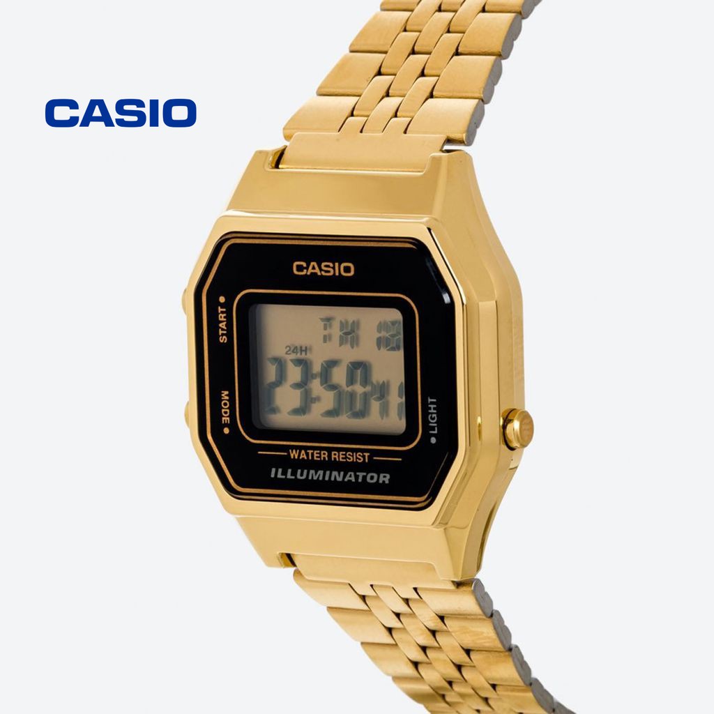 Đồng hồ nữ CASIO LA680WGA-1DF chính hãng - Bảo hành 1 năm, Thay pin miễn phí