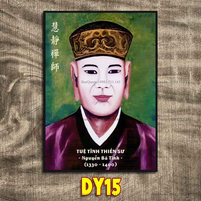 Tranh Phục Chế Danh Y Tuệ Tĩnh Thiền Sư - Nguyễn Bá Tĩnh | YD15
