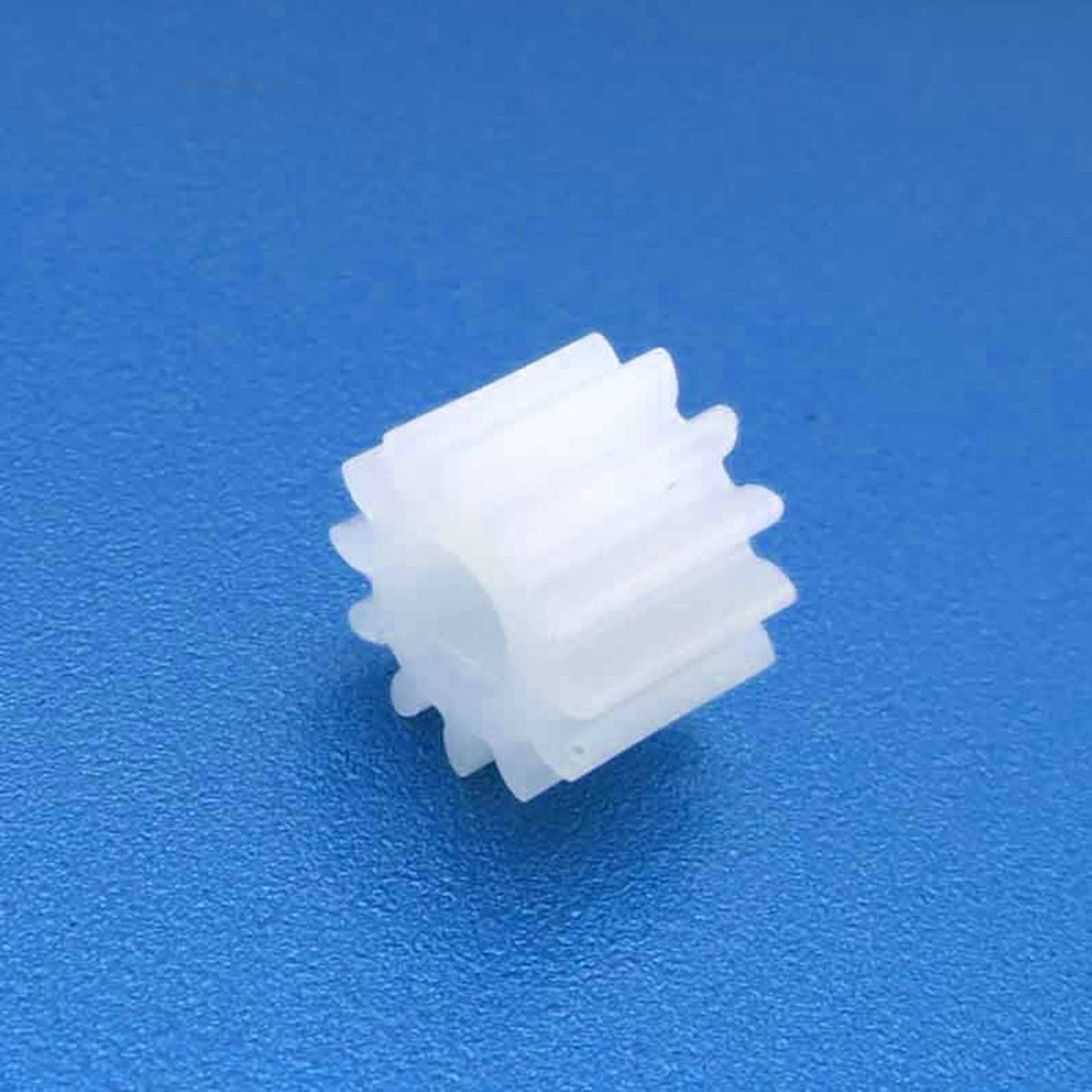 PTPTRATE ★10pcs New 1012DF Plastic Gear D Shape Hole 3mm 12T M0.5 For N20 D-Axis Motor DIY