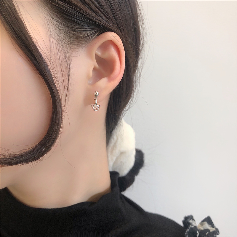 Hoa tai mặt hình thánh giá &amp; gấu đơn giản dễ thương