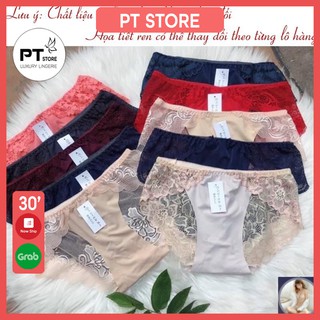 Quần lót su nữ phối ren cực quyến rũ ,quần chíp nữ free size-flq75