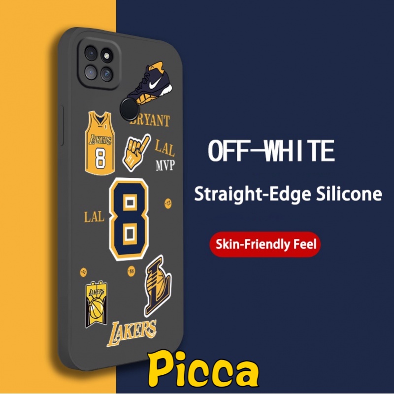 Ốp điện thoại mềm họa tiết Nba Lakers Kobe thích hợp cho Iphone 11 13 12 Pro Max 7Plus 8Plus Xr XS X 6s 6 plus