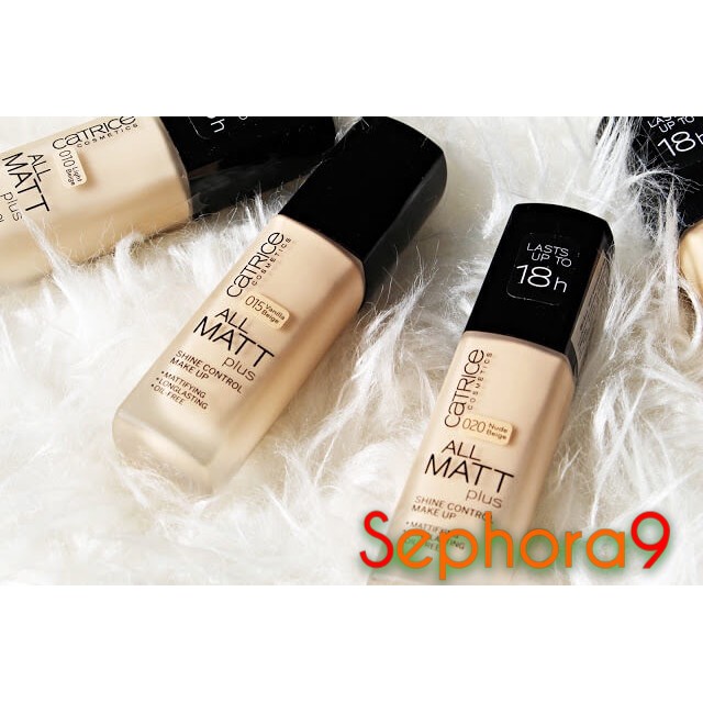 Kem nền kiềm dầu hiệu quả Catrice All Matt Plus 18h mỏng mịn | BigBuy360 - bigbuy360.vn
