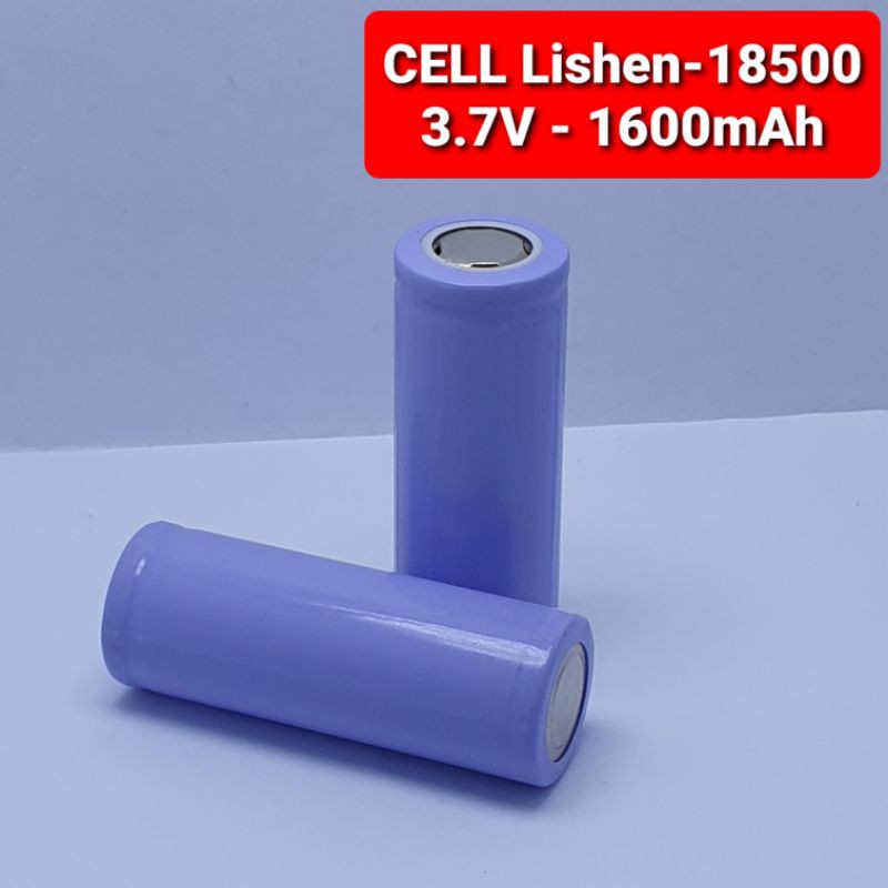 CELL PIN 18500 - 1600/1800mah - 3.7V DÙNG CHO THIẾT BỊ ĐIỆN TỬ