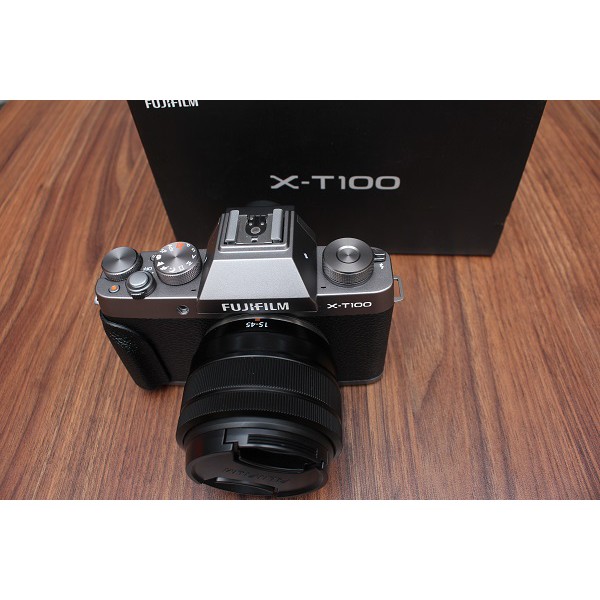 Máy ảnh fujifilm X-T100 + Kit 15-45mm, mới 99%