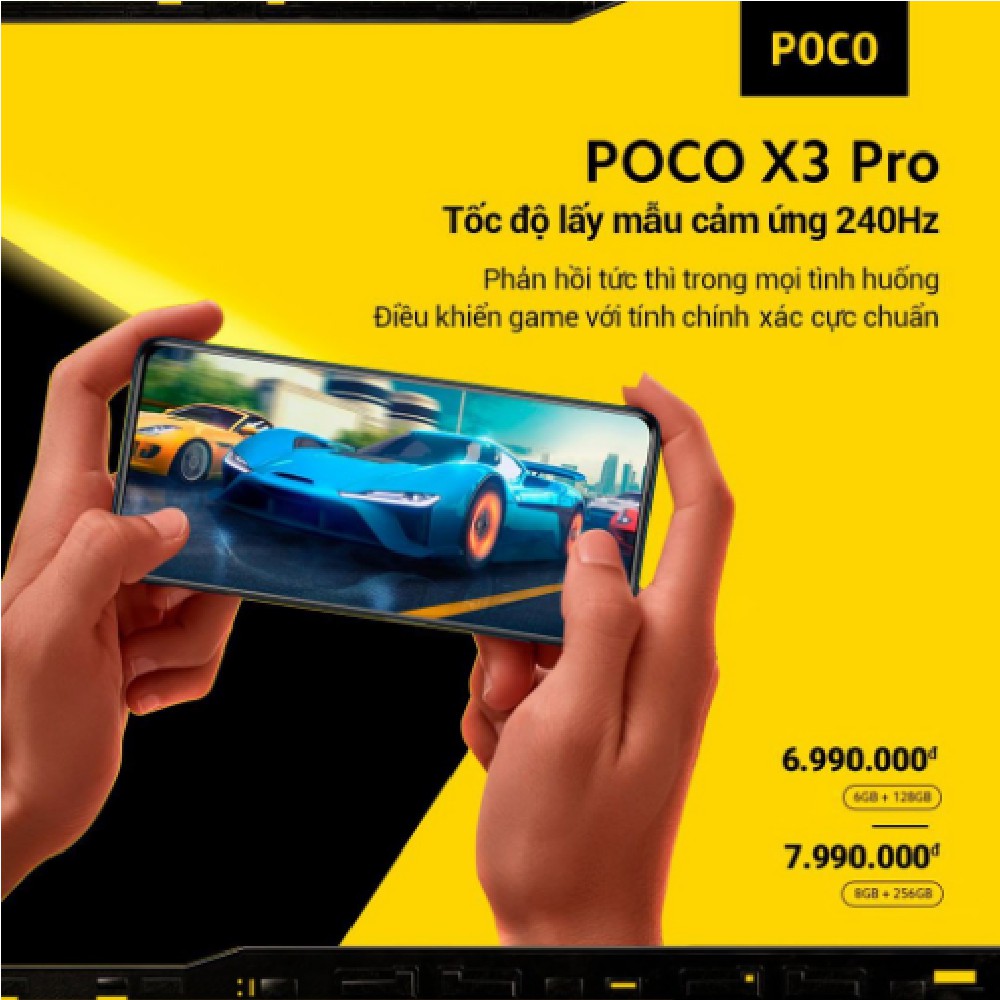 Điện Thoại POCO X3 Pro (6GB+128GB) - Hàng Chính Hãng - Bảo Hành 18T | BigBuy360 - bigbuy360.vn