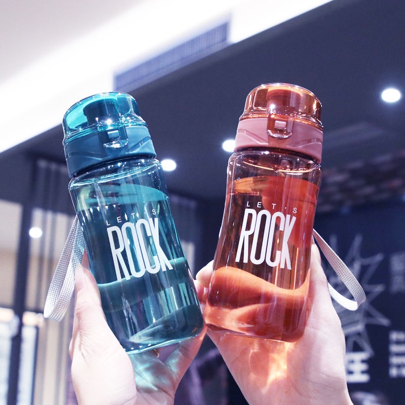 PVN29157 Bình nước nhựa Rock dung tích 550ml Có Quai Xách Tiện Lợi T2