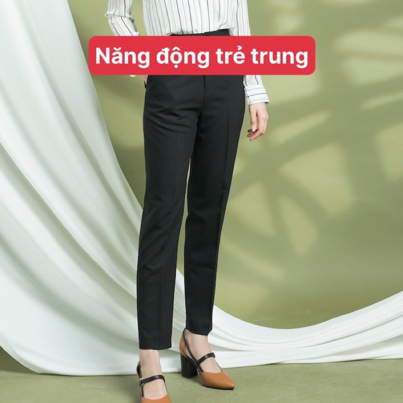Quần tây nữ G54 chất vải bền không bai không xù dễ mặc phối các loại áo thời trang - GEM Fashion