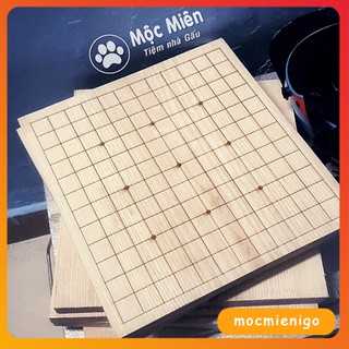 Bàn cờ vây gỗ sồi 2 mặt 13x13 và 9x9 cho tân kỳ thủ
