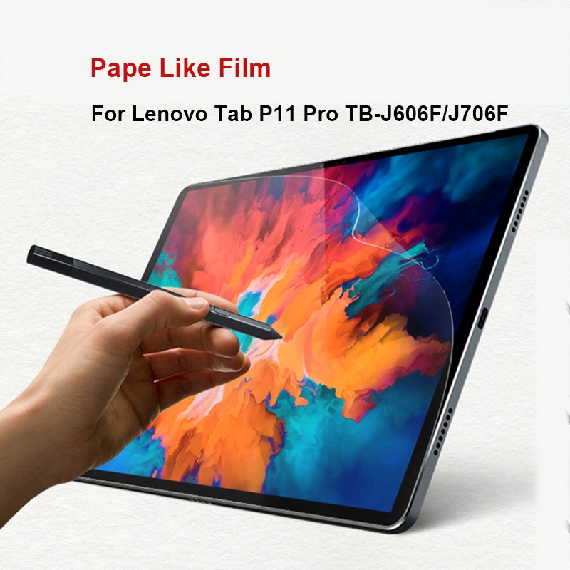 Miếng phim không hoa văn mỏng như giấy dán màn hình Lenovo Tab P11 11'' TB-J606F - Tab P11 Pro 11.5 '' TB-J706F