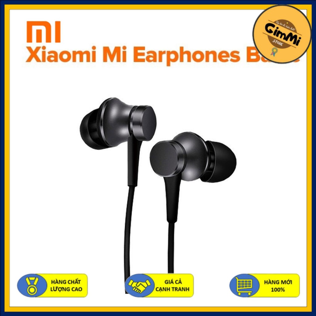 Tai nghe nhét tay XIAOMI In-Ear Headphones Basic chính hãng nghe khô