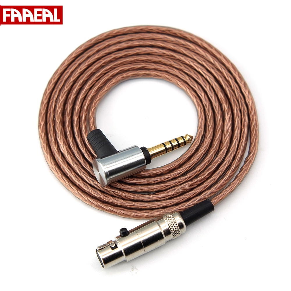 Dây cáp tai nghe FAAEAL 3.5mm/2.5mm/4.4mm dành cho tai nghe AKG K240 K240S K240MK II Q701 K702