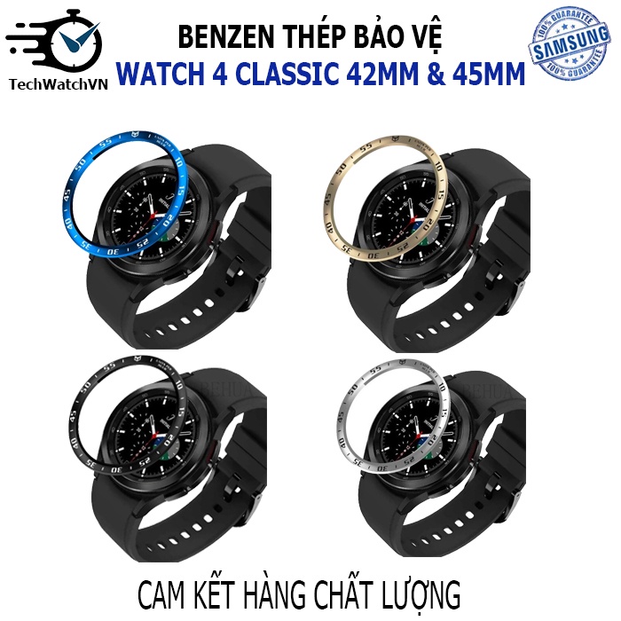 Vòng Benzen Samsung galaxy Watch 4 Classic 42mm-46mm, Watch 3 41mm-45mm