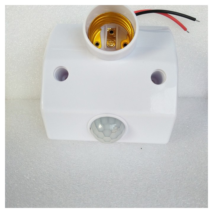 Đuôi đèn cảm biến chuyển động hồng ngoại - 25W 220V