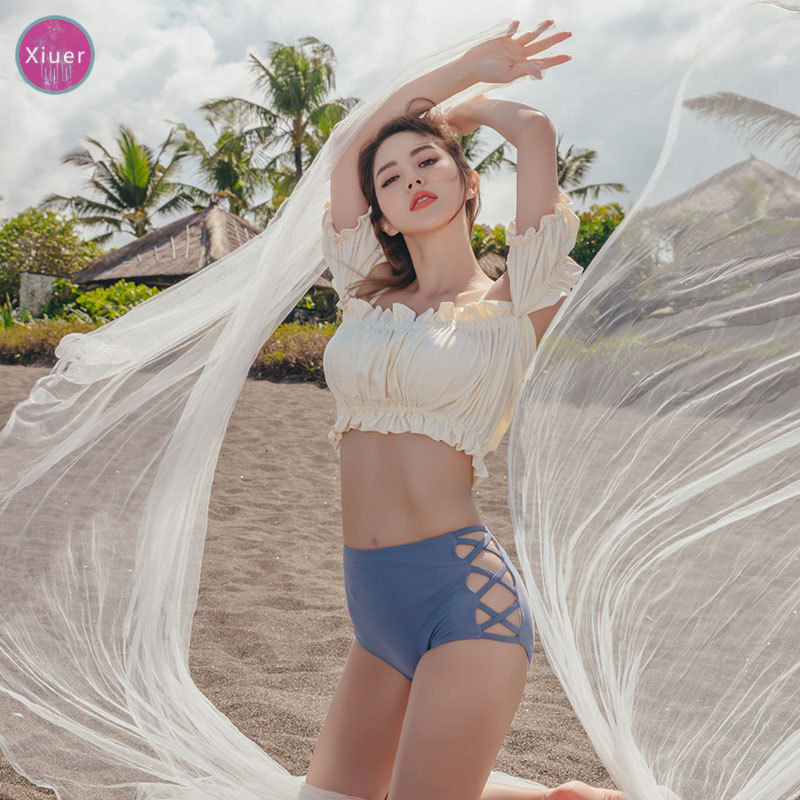 Korean style swimsuit, sexy high waist bikini, beachwear#Y20 | BigBuy360 - bigbuy360.vn