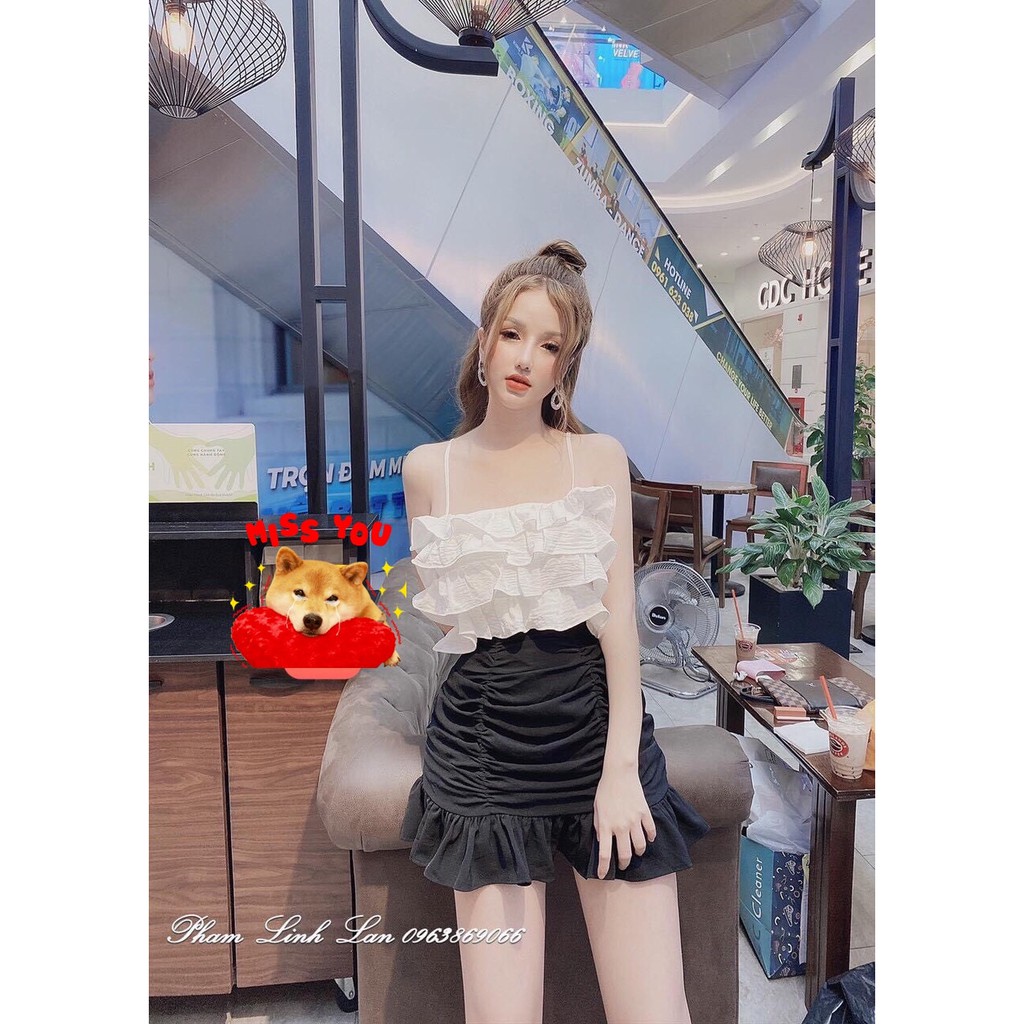 Sét Voan Hai Dây Dịu Dàng TTSA0506