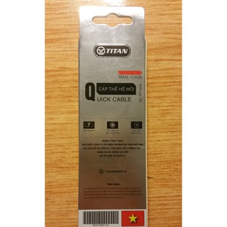 Cáp Iphone 5/5s/6/6s Titan Vietnam