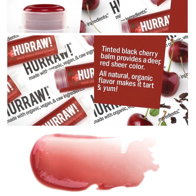 Son Dưỡng Môi Hurraw Lip Balm - Có Sẵn