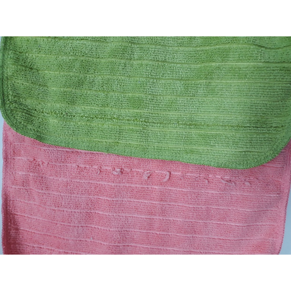 Combo 3 Khăn lỗi sợi vải hãng Poemy kích thước 29x29