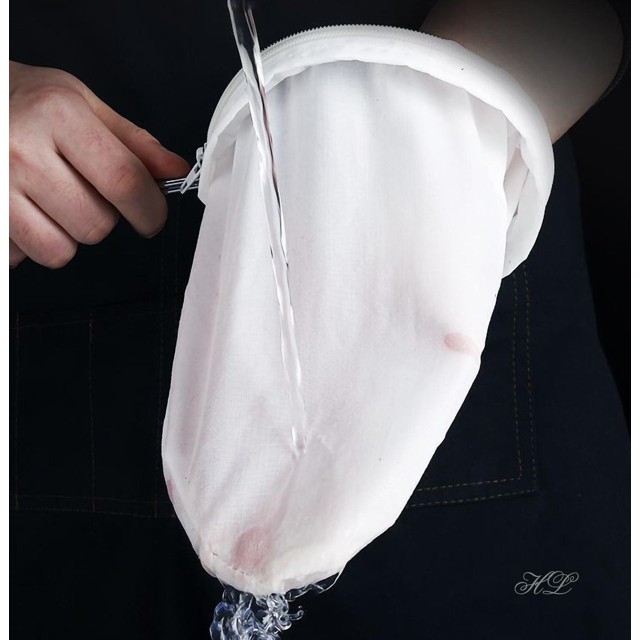 Vợt lọc trà vải cán inox304  - đường kính 24cm