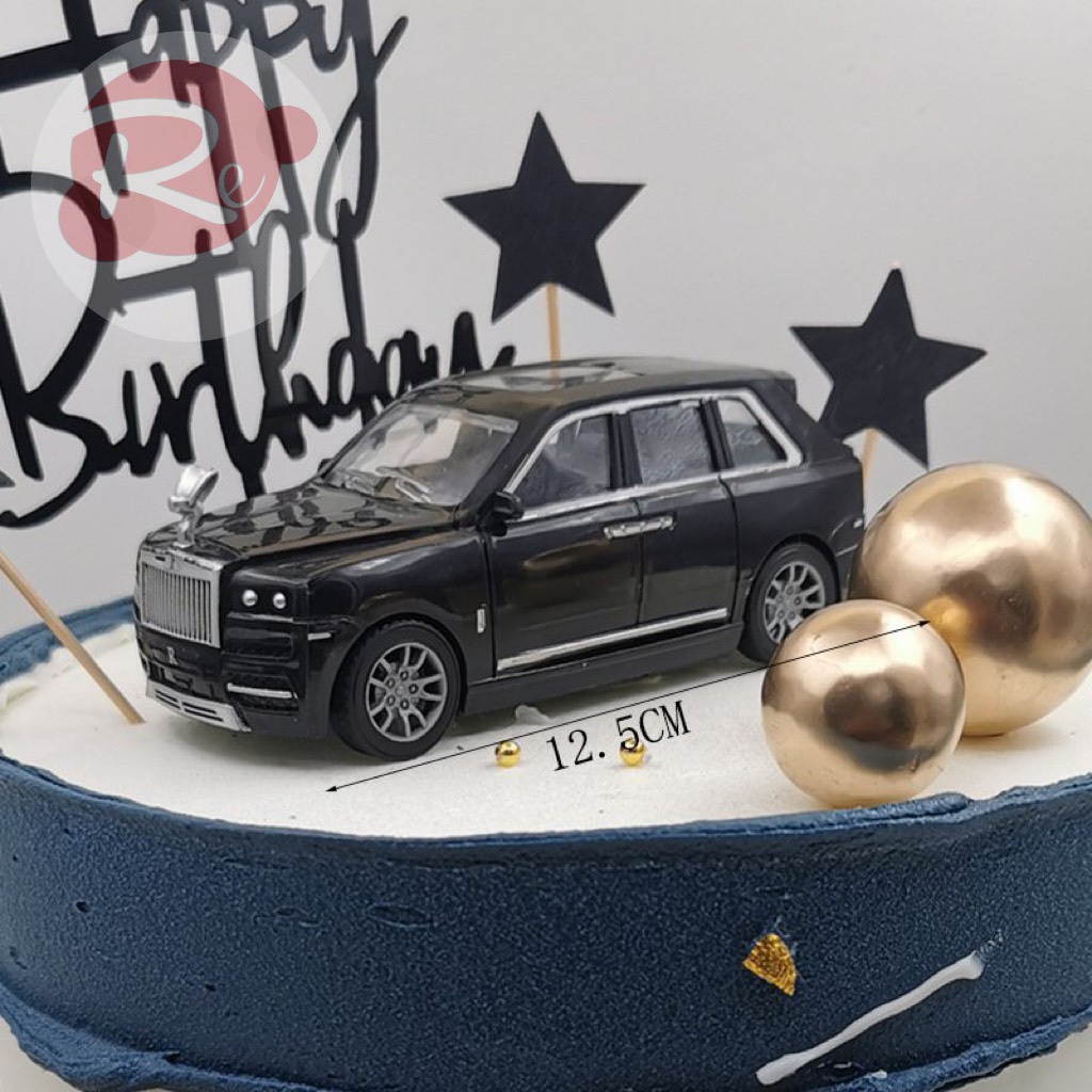 [SIÊU RẺ❤️] – Xe mô hình Rol-Royce - Trang trí bánh sinh nhật bánh kem