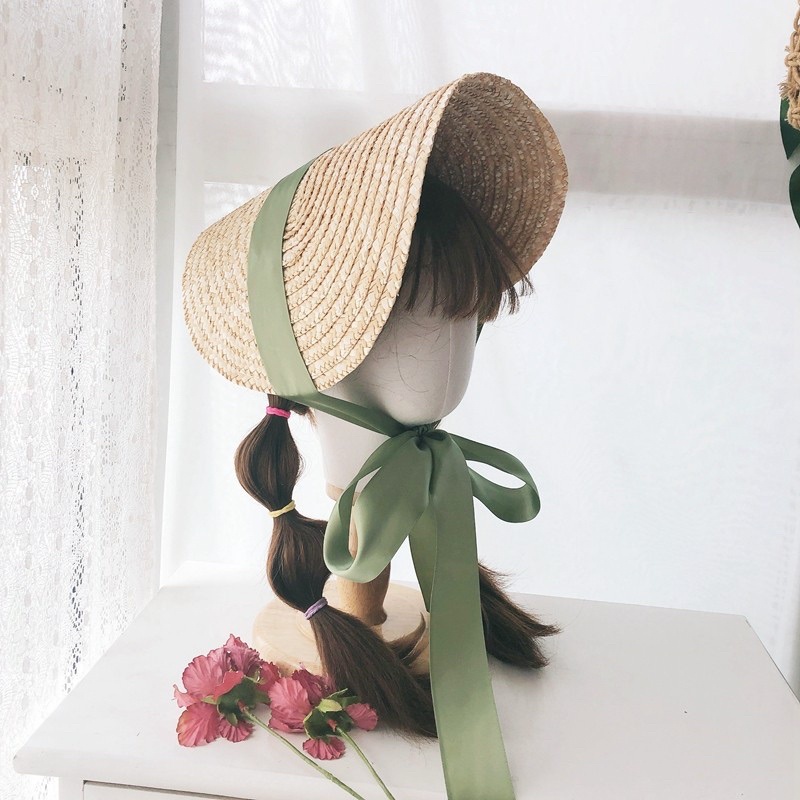 Mũ cói Lolita không kèm hoa