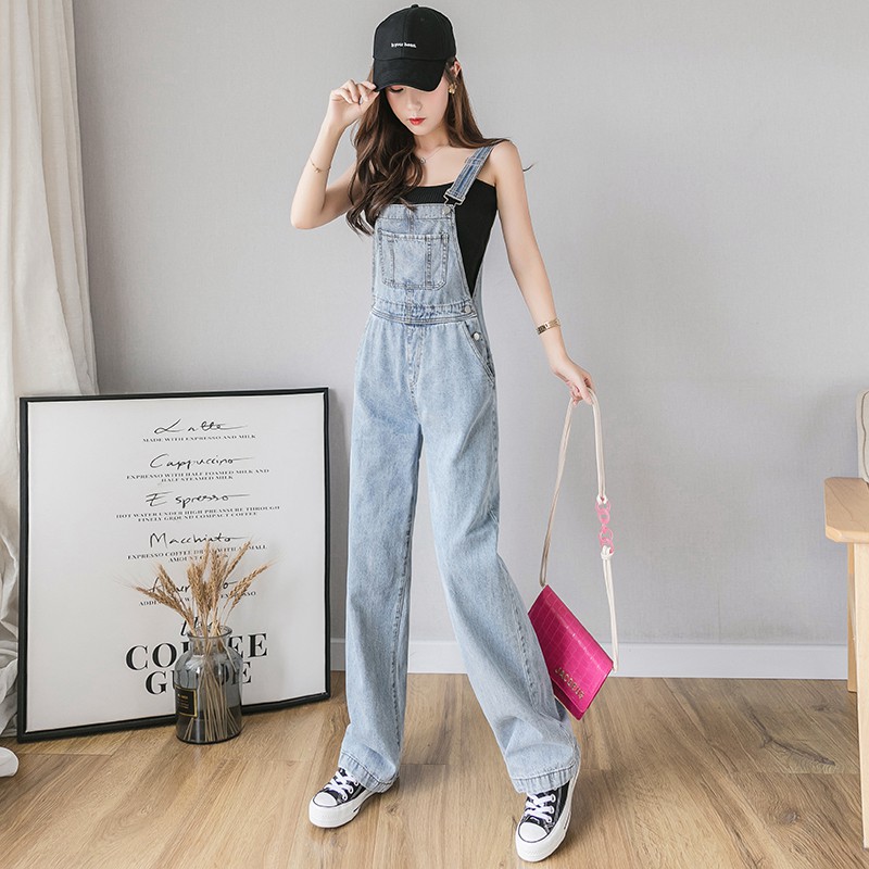 Quần yếm jean ống rộng NĂNG ĐỘNG có ẢNH THẬT cuối | BigBuy360 - bigbuy360.vn